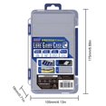 thumbnail image 5 of Compartimentos Portátiles para Cajas Cebo Pesca Anzuelos Y Señuelos Herramientas Exteriores () Azul, 5 of 5