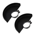 thumbnail image 2 of 2pcs Metal Angle Grinder Wheel Safety Guard Grinder Protector Dust Cover (Black), 2 of 9