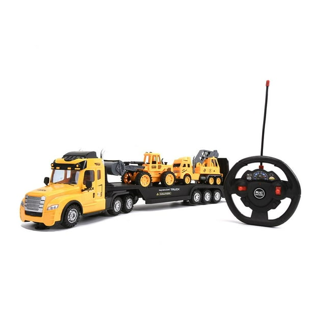 Buy Wonder Products 27MHZ 116 4CH Remote Control Trailer Truck