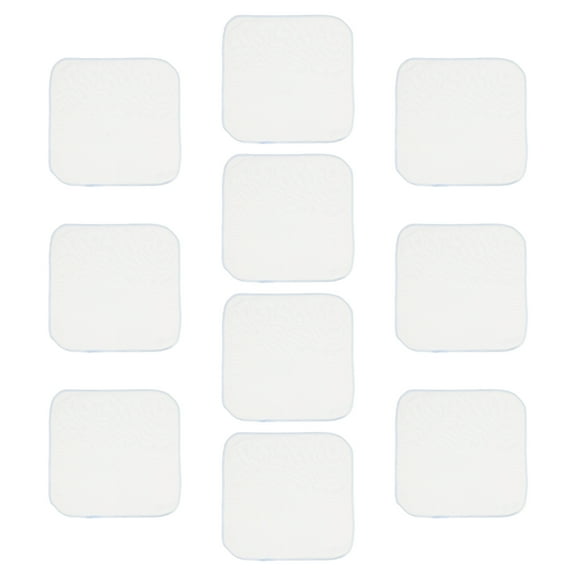 STRANDCHIC Washcloths for Newborn Blue 10Pcs 9.4x9.4in