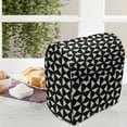 thumbnail image 3 of Abstract Stand Mixer Cover, Triangles Arranged in a Table Square Basic and Repetitive, Kitchen Appliance Organizer Bag Cover with Pockets, 5 Quarts, Dark Grey and Eggshell, by Ambesonne, 3 of 4