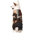 thumbnail image 1 of Fotbe Sky Sunset Bronze Dragon Sudadera con Estampado para Perros Pequeños – Suéter con Capucha para Mascotas, Tela Suave de Forro Polar con Bolsillo-XX-Large, 1 of 7