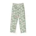 thumbnail image 4 of Xecao Daisies Flowers Men's Straight Lounge Pajama Pants: The Ultimate in Comfortable Sleepwear, 4 of 9