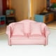 thumbnail image 4 of Miniatura 1:12 Sunnimix Sala de Estar Sofá Rosa Modelo Muebles Asiento de Amor, 4 of 7