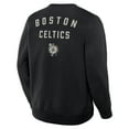 thumbnail image 5 of Men's Fanatics Black Boston Celtics Crossover Collection Defensive Rotation Drill Premium Pullover Sweatshirt, 5 of 5