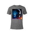 thumbnail image 1 of Star War Obi-Wan Kenobi vs Darth Vader - Short Sleeve Blended T-Shirt for Adults - Customized-Graphite Snow Heather, 1 of 4