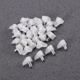 thumbnail image 2 of HONMEET 30Pcs Durable Shelf Support Plastic Brackets White for Cabinet Bookcase Use, 2 of 7