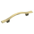thumbnail image 2 of Hickory Hardware P135 Eclipse 3" Center To Center Bar Cabinet Pull - Brass, 2 of 2