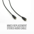 thumbnail image 4 of MEE audio MMCX Replacement Stereo Cable for Pinnacle P1 in-ear headphones (Black) (New Version), 4 of 4