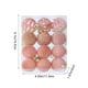 thumbnail image 3 of Christmas Decorations 12 Piece Flocked Christmas Balls Christmas Decoration SetMultiple Styles Of Christmas Tree Decorations Can Also Be Used For Other Party, 3 of 6
