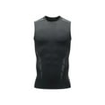 thumbnail image 2 of LADIGASU Men's Summer T-shirt Solid Color Sleeveless Round Neck Casual Sports Round Neck, 2 of 6