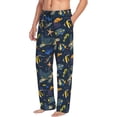 thumbnail image 3 of Kdxio Undersea Animals Print Men's Sleep Pajama Pant Lounge Pants with Pockets, 3 of 8