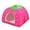 PinkL:14.17*14.17*14.96in, variant on JLFNYA Indoor Dog House Winter Warm Dog House Insulation Washable Dog Kennel Cat Hideaway for Small and Medium-Sized Dogs and Cats
