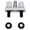 thumbnail image 2 of Phoenix Exterior Spray Port PF213246 Spray-Away; Faucet Type With Hot/Cold Outlet And Quick Connect Valve; 3-3/8 Inch Center; 2 White Knob Handle; Plastic Compression Valve; White; Plastic Underbody, 2 of 2