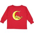 thumbnail image 3 of Inktastic Tabby Kitty Lunar Love Boys or Girls Long Sleeve Toddler T-Shirt, 3 of 5