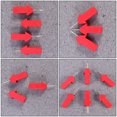 thumbnail image 4 of Miangastore 50 Pcs Épingle à Pousser en Forme de Flèche Rouge Clou de Pouce Décoratif Bricolage Outil Papeterie, 4 of 5