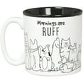 thumbnail image 6 of Burton and Burton Mornings are Ruff Ceramic Coffee Mug, 13 Ounce, 6 of 8
