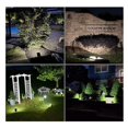 thumbnail image 4 of Foco solar para exteriores, luces solares LED a prueba de agua IP67, foco solar ajustable de 6500 K con 2 modos de iluminación, luz fría para jardín, patio, camino de entrada, camino, paquete de 2, 4 of 5