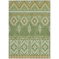 thumbnail image 2 of HomeRoots 622790 10 x 14 ft. Green Copper & Ivory Aztec Washable Transitional Indoor & Outdoor Rectangle Area Rug, 2 of 6