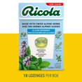 thumbnail image 3 of Ricola Box Glacier Peppermint, Low Sugar Naturally Delicious Throat Refreshment & Relief, 3 of 8