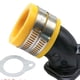 thumbnail image 2 of Interfaz de carburador Adaptador de admisión de carburador Conector Junta de arranque para motocicleta Amarillo, 2 of 5