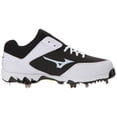 thumbnail image 6 of Mizuno 9 Spike Swift 5 Women's Softball Metal Cleats, Black/White, 5.5, 6 of 7