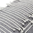 thumbnail image 5 of Bloomingville Cotton Lumbar Pillow with Appliqued Rope and Metallic Embroidery, 5 of 7