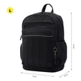 thumbnail image 2 of Totto Mochila Ergonómica Porta Laptop 14 Organizador Interno | Escuela - Viaje - Oficina | 21.8 Litr negro M, 2 of 6