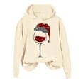 thumbnail image 1 of WEAIXIMIUNG Robe Sweat-Shirt Surdimensionnée Grande Taille 2025 Automne et Hiver Imprimé Sweat à Capuche pour Femmes, 1 of 1