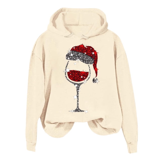 WEAIXIMIUNG Robe Sweat-Shirt Surdimensionnée Grande Taille 2025 Automne et Hiver Imprimé Sweat à Capuche pour Femmes