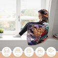 thumbnail image 6 of My Hero Academia Hooded Blanket Poncho, Wearable Hooded Blanket Cozy Soft Warm Plush Fleece Blanket for Adult Women Men, 6 of 7