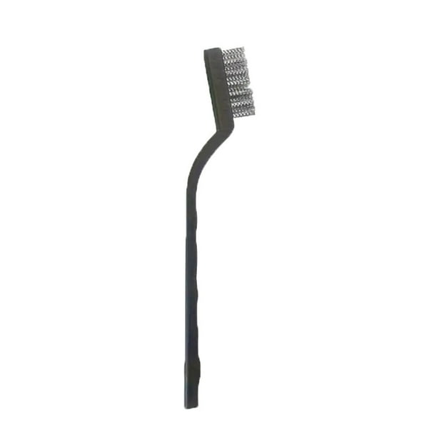 Mini Juego de Cepillos para Limpieza y Eliminación de Óxido, Cepillos Industriales de 7 Pulgadas de Acero Inoxidable con Cerdas de Nailon y Latón.