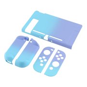 XIHAMA PlayVital Back Cover for Nintendo Switch Console, Handheld Controller Separable Protector Hard Shell for NS Joycon, Customized Dockable Protective Case for Nintendo Switch