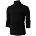 thumbnail image 6 of H2H Mens Basic Slim Fit Turtleneck Knit Sweater CHARCOAL US XL/Asia 2XL (CMTTL098), 6 of 6