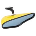 thumbnail image 3 of Car Interior Rearview Mirrors, Wide Screen Blue Tinted Glass Inner Mirror  For SUV Yellow, 3 of 8