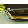 thumbnail image 2 of Rustic Wedding Wood Engraved Bride & Groom Advice Book Photo Album Custom Scrapbook, 2 of 5