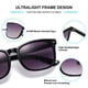 thumbnail image 3 of Gafas de Sol Bifocales Clásicas Retro para Mujer +2.0 Paquete de 3, 3 of 6