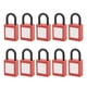 thumbnail image 3 of Candado De Seguridad, Candado De Bloqueo Resistente, 10 Piezas De Nailon De Haz Corto, Resistente A La Corrosión, Resistente Al óxido Para Bloquear Y Etiquetar, 3 of 8