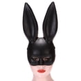 thumbnail image 4 of Rabbit Ears  Half Face Environmental Protection PVC Masquerade  for Parties Costume, 4 of 8