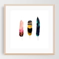 thumbnail image 2 of Feather Warmth - Painting Watercolor Boho Minimalist Abstract Nature Botanical Unframed Wall Art Print 10 x 10 inches, 2 of 9