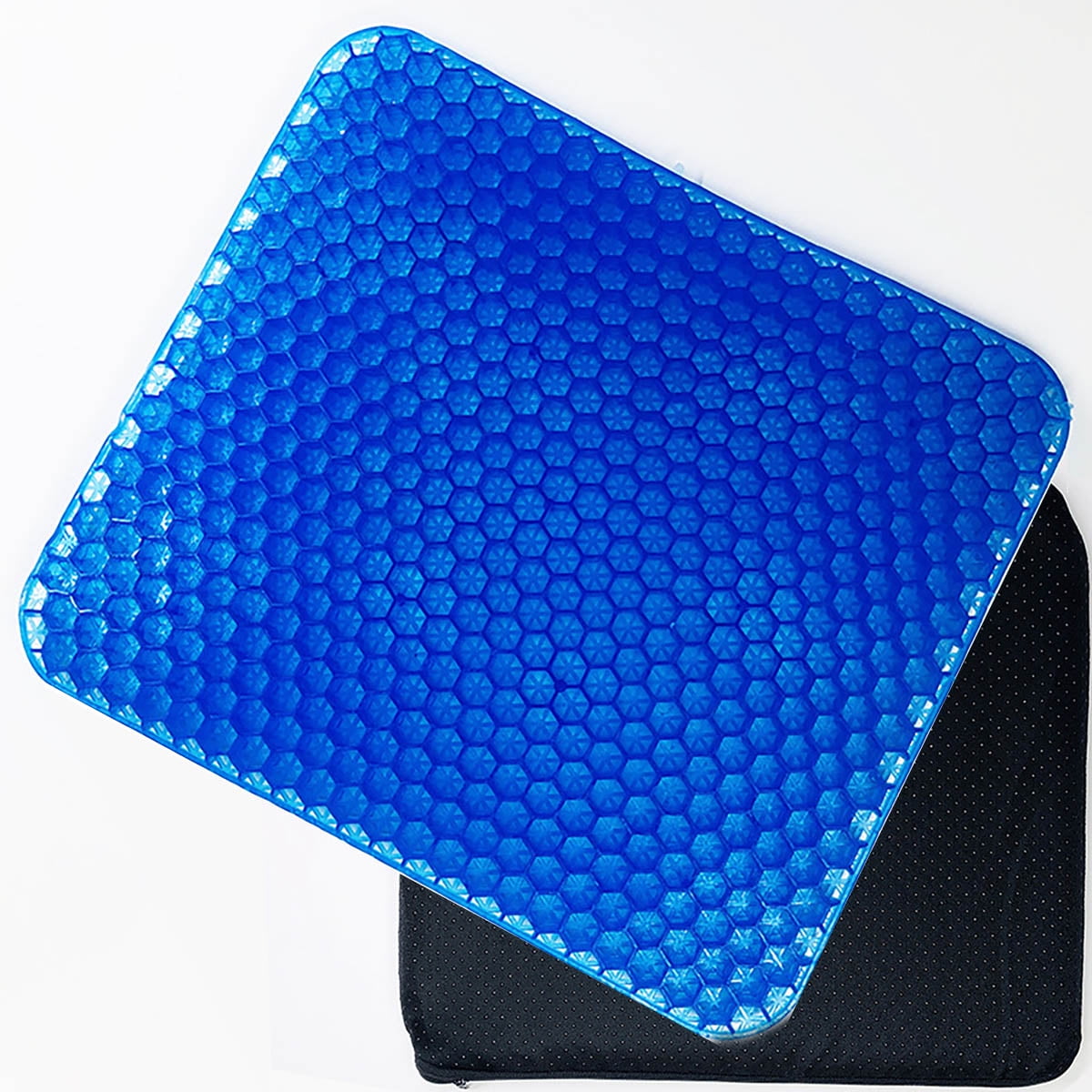 Ifcow Gel Seat Cushion, Breathable Prolonged Sitting Chair Pad 16.5"x14