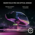 thumbnail image 3 of Razer Basilisk V3 Pro Customizable Wireless Gaming Mouse: Fast Optical Switches Gen-3 - HyperScroll Tilt Wheel - Chroma RGB - 11 Programmable Buttons - Focus Pro 30K Optical Sensor - White, 3 of 7
