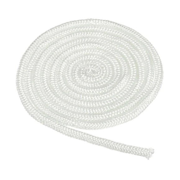 Junta para estufas, resistente a altas temperaturas, 4 metros, resistente al desgaste, cuerda de sellado para chimeneas, cuerda para estufas 6 mm x 4 m
