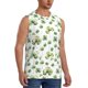 thumbnail image 2 of Fotbe St Patrick's Day3 Men's Camiseta sin Mangas Estampada para Hombres, Playera Casual para Gimnasio, Entrenamiento, Playa-Small, 2 of 7
