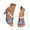 Light Blue, variant on Dakaela Women's Strappy High Heels Open Toe Summer Heeled Sandals Comfortable Slingback Dressy Pumps Shoes with Adjustable Ankle Strap Beige 6.5