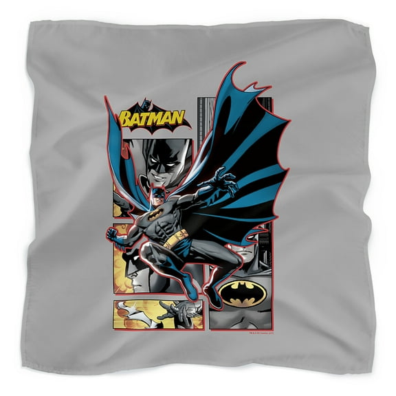 Batman Comic Panels Bandana (21 in x 21 in)