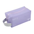 thumbnail image 3 of Bolsa de maquillaje de viaje Fernando de gran capacidad resistente al agua Violeta, 3 of 8