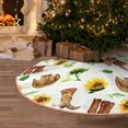 thumbnail image 5 of Disketp Rustic Western Charm Christmas Tree Skirt, Christmas Tree Decorations, Christmas Decor, Tree Mat Decoration(30-48IN)-30", 5 of 6
