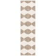 thumbnail image 2 of Safavieh Courtyard Elwyn Geometric Indoor/Outdoor Runner Rug, Beige/Brown, 2'3" x 12', 2 of 8