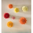 thumbnail image 2 of Plow & Hearth Ceramic Wall Flowers, 10", 2 of 2